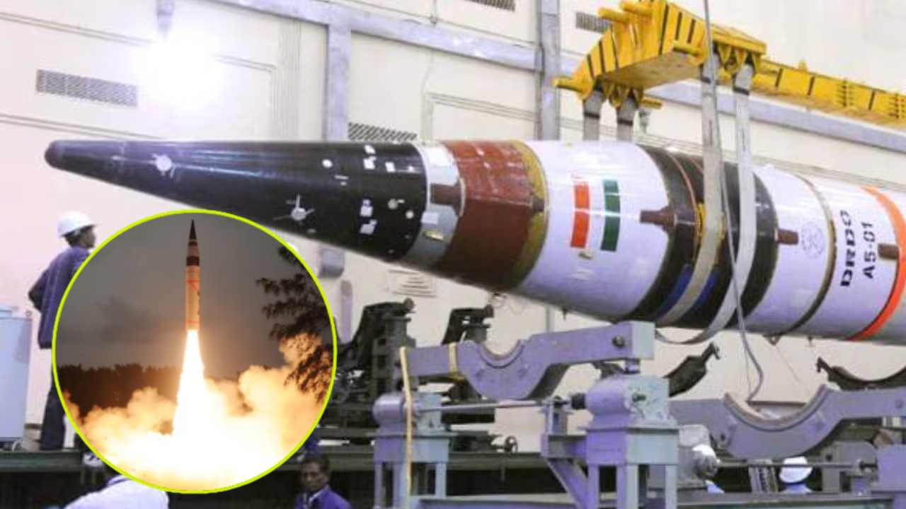 Bunker Buster Agni 5 Missile