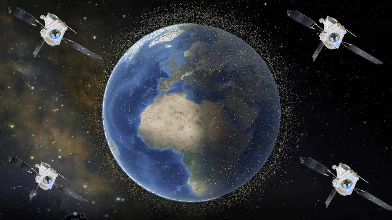 Most Satellites in Space