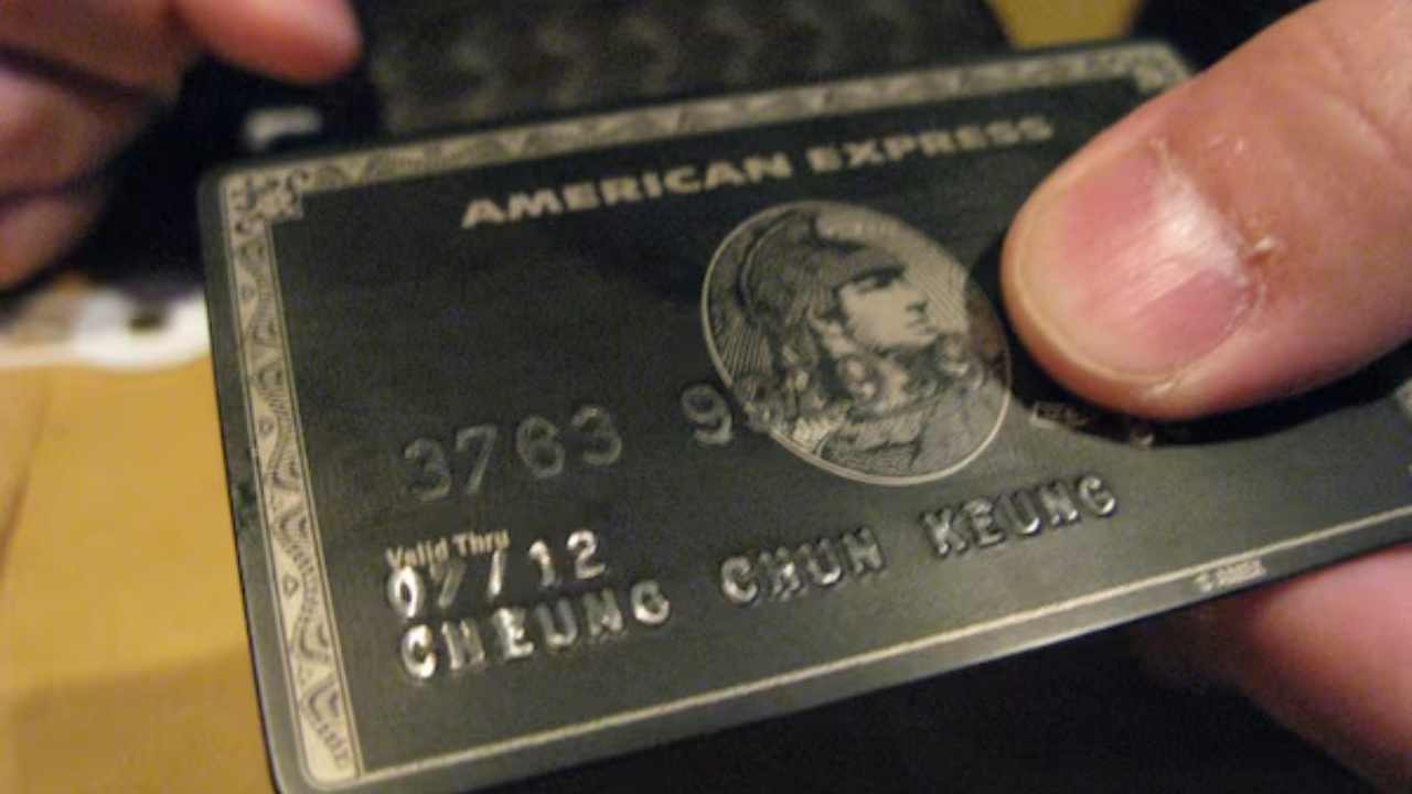 Black Credit Card :
