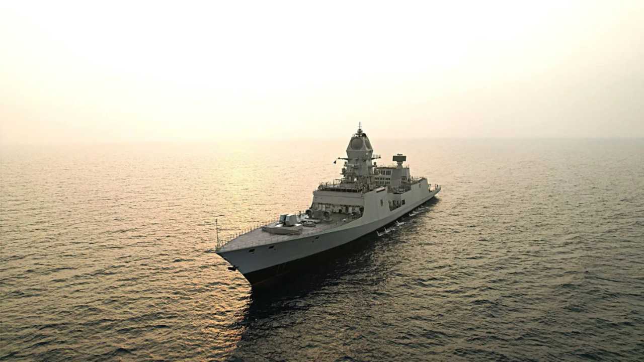 Himgiri Warship